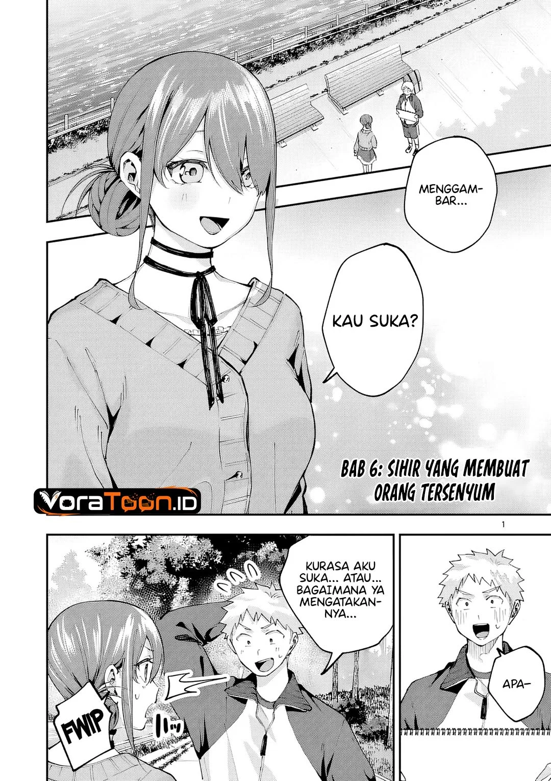 Manga Kakushite Kisetsu wa Ao wo Shiru Chapter 6 gambar 2