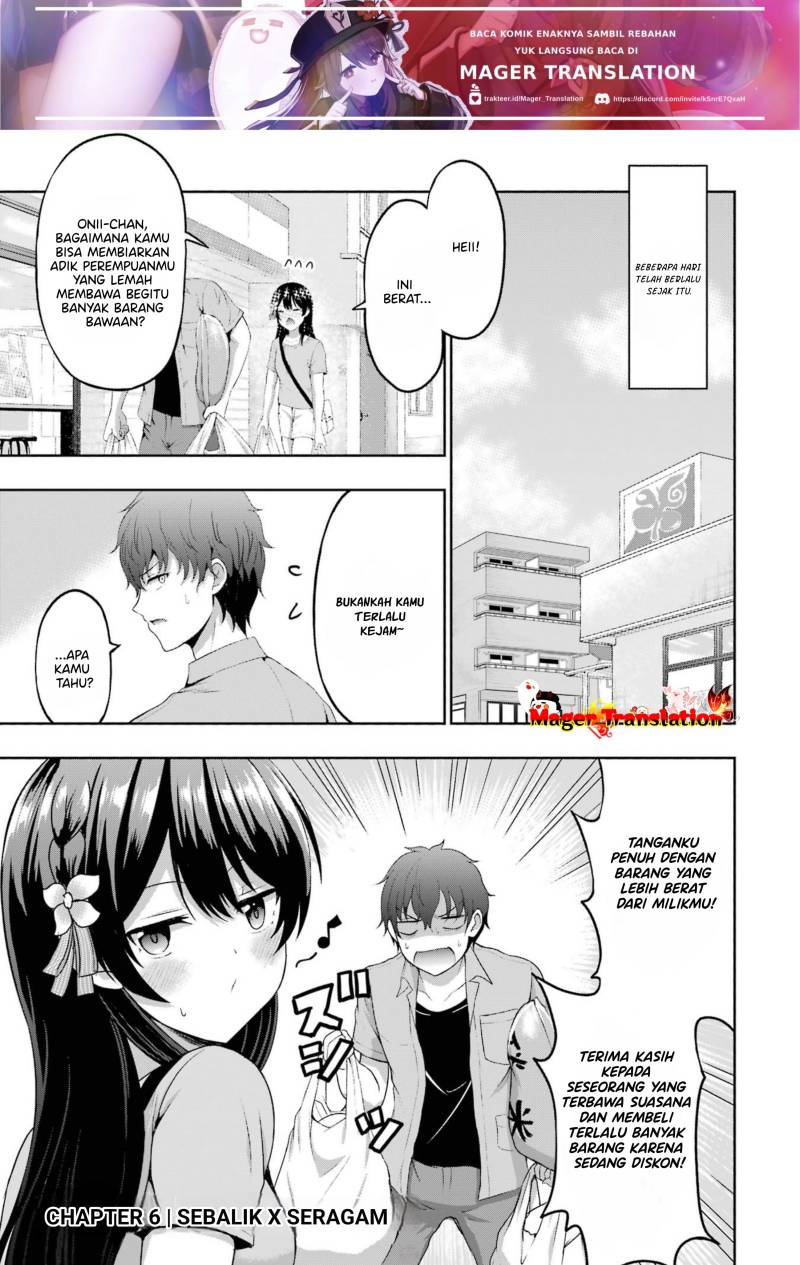 Manga Kanojo no Imouto to Kisu wo Shita Chapter 6 gambar 2