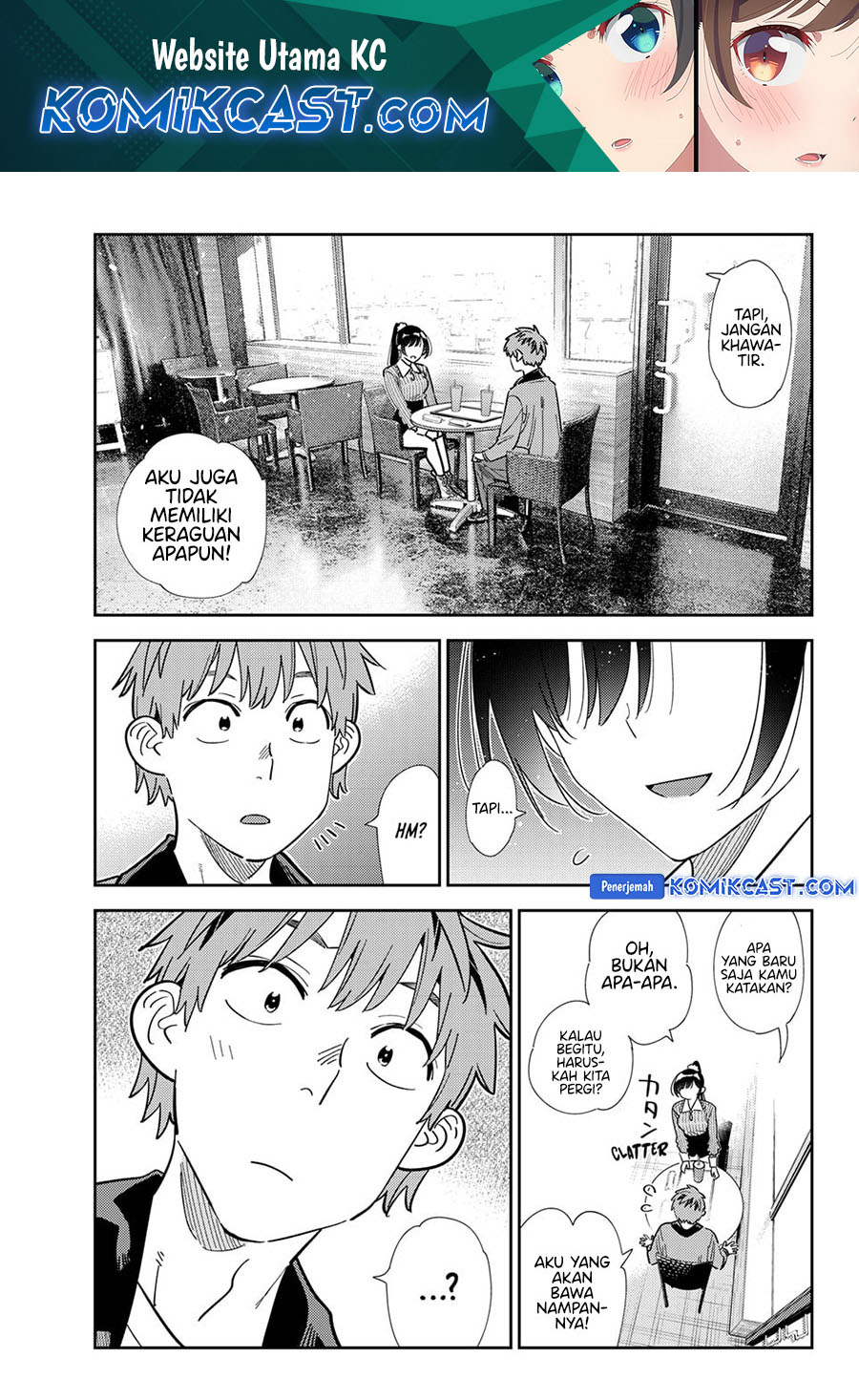 Komik Kanojo Okarishimasu Chapter 369 gambar 1
