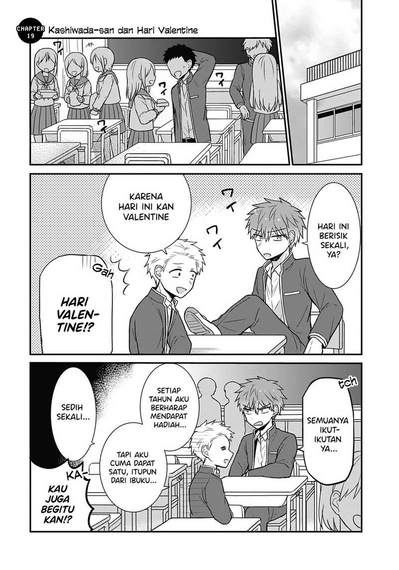 Komik Kao ni denai Kashiwada-san to Kao ni deru Ota-kun Chapter 19 gambar 1