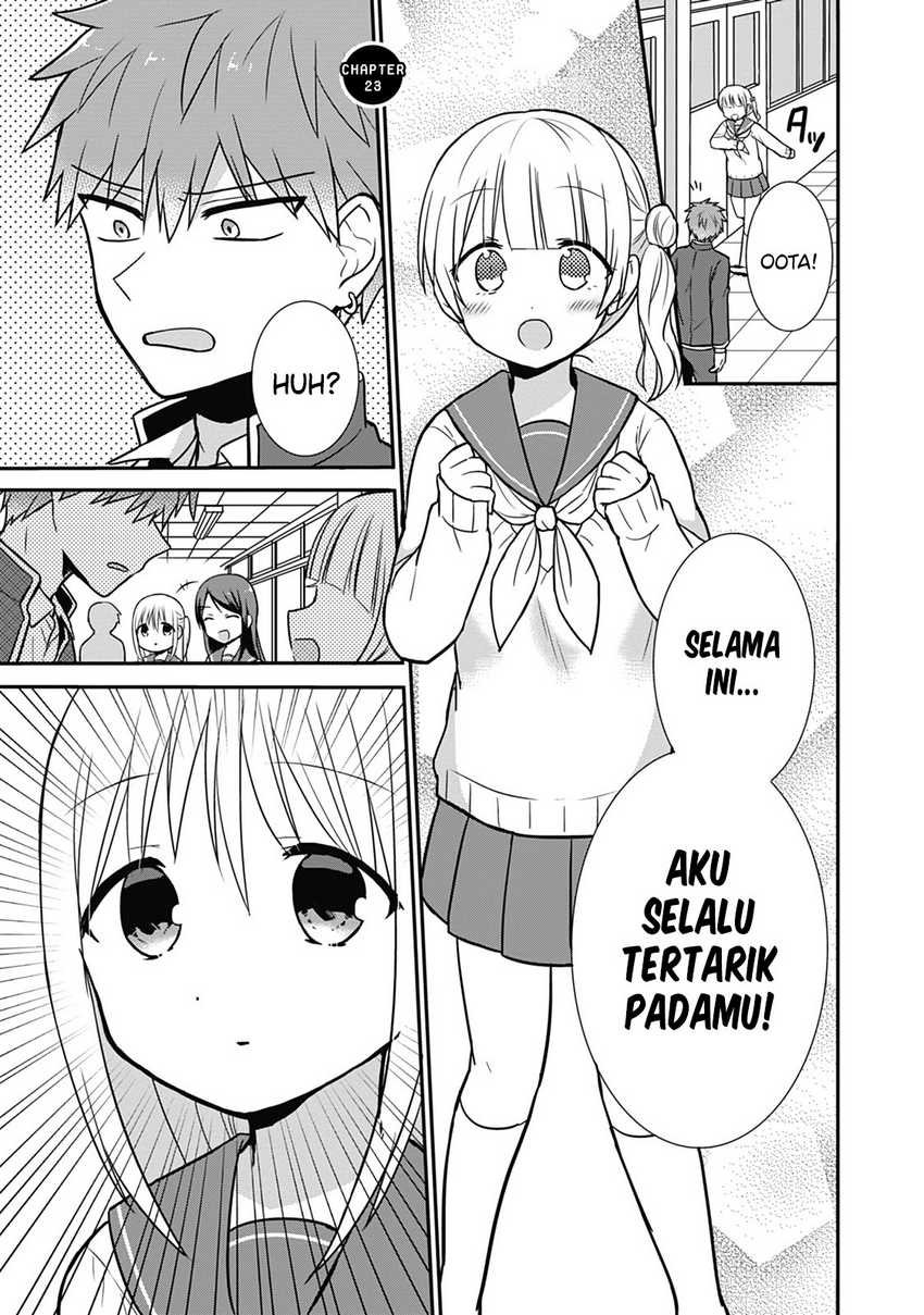 Komik Kao ni denai Kashiwada-san to Kao ni deru Ota-kun Chapter 23 gambar 1
