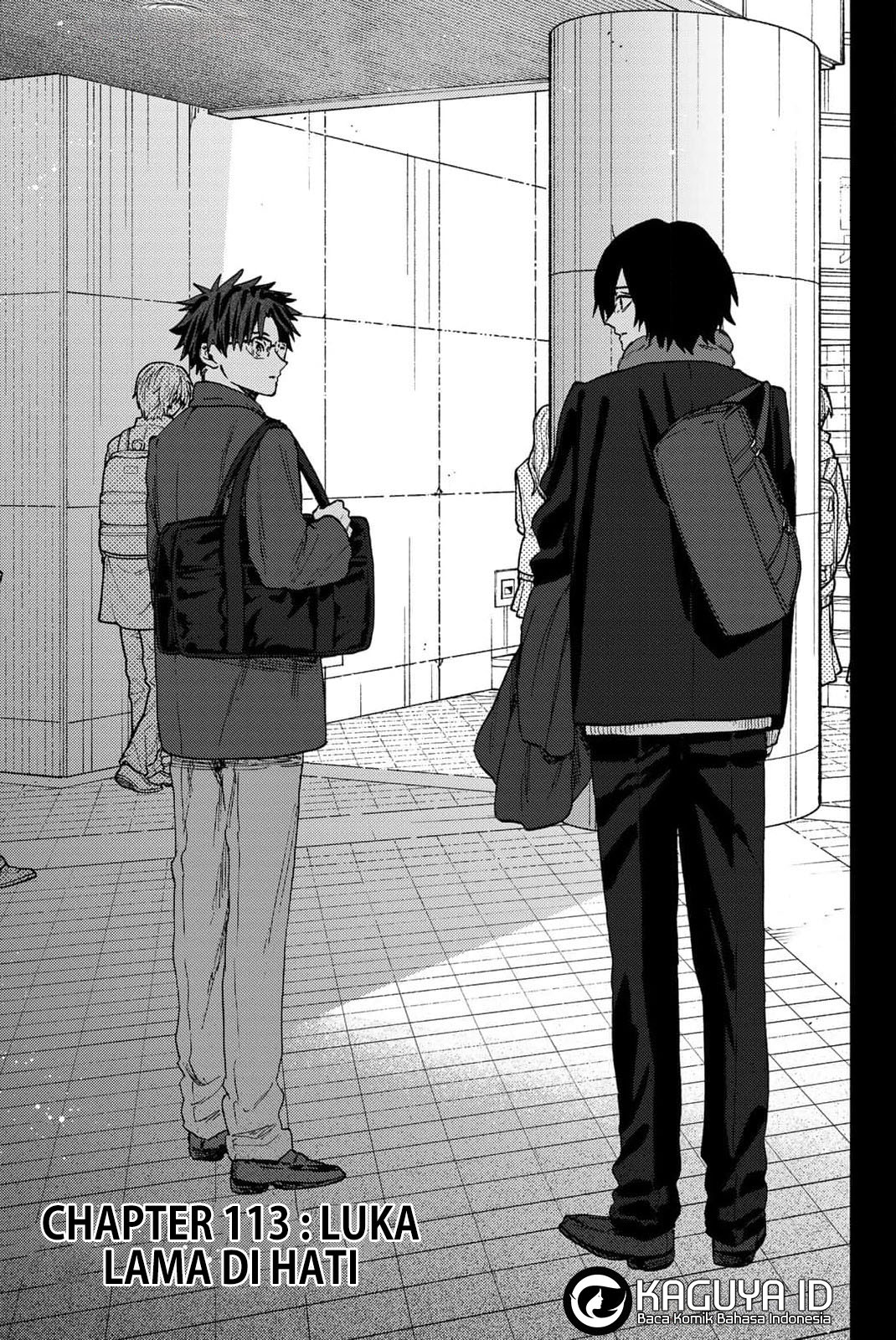 Manga Kaoru Hana wa Rin to Saku Chapter 113 gambar 2