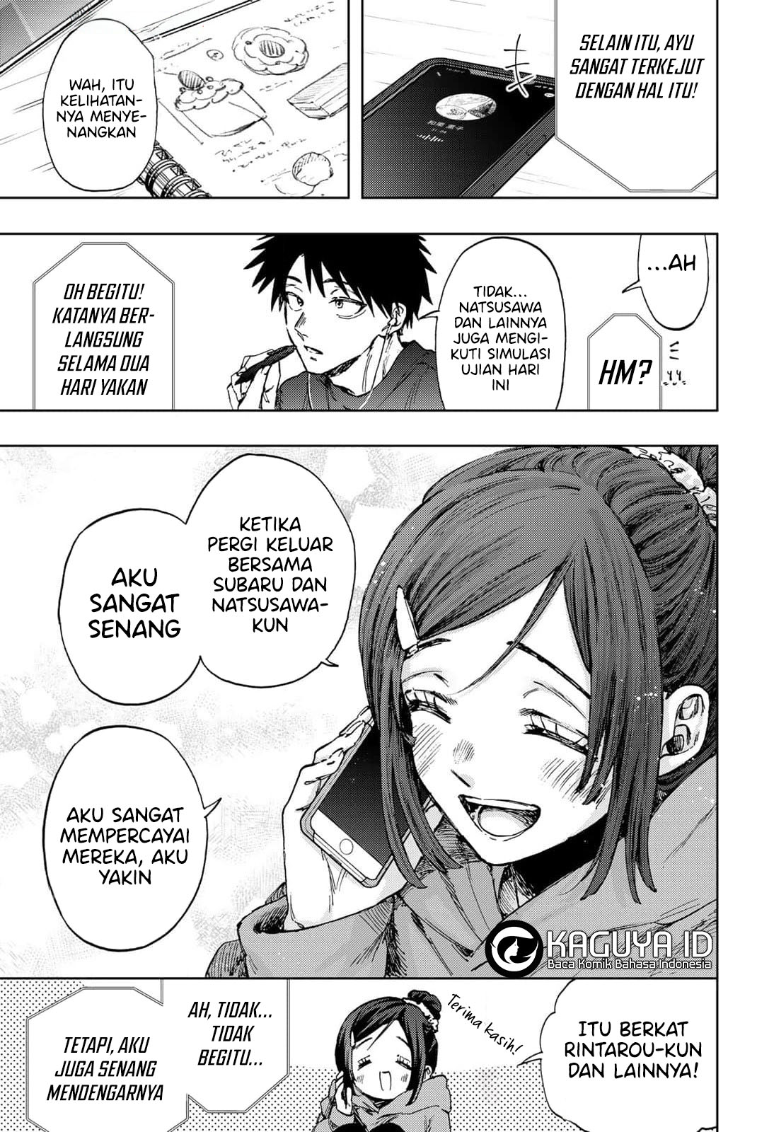 Komik Kaoru Hana wa Rin to Saku Chapter 114 gambar 1