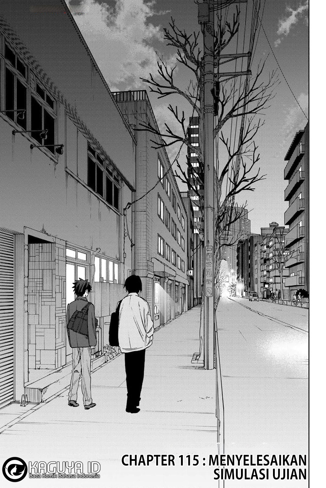 Komik Kaoru Hana wa Rin to Saku Chapter 115 gambar 1