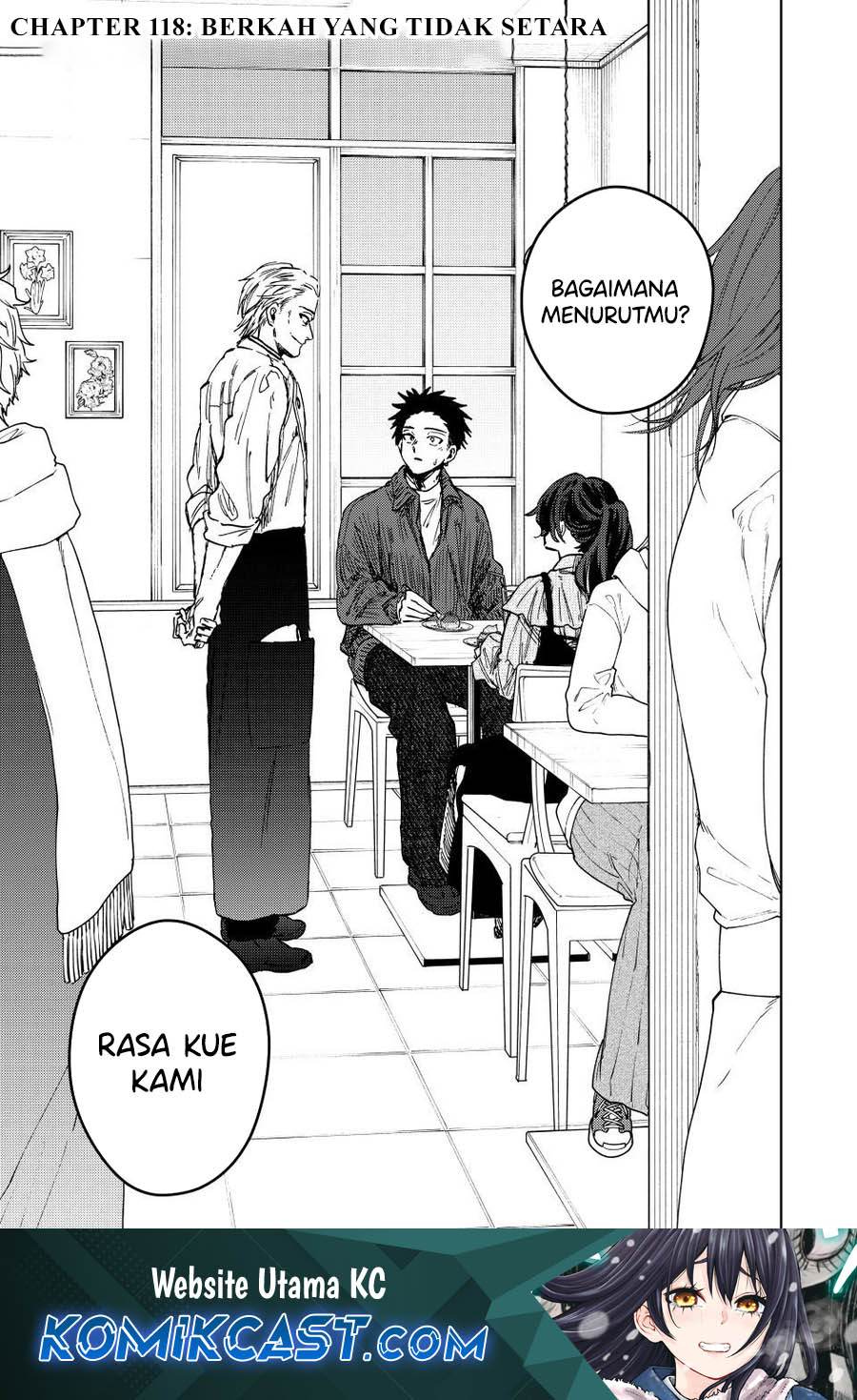 Manga Kaoru Hana wa Rin to Saku Chapter 118 gambar 2
