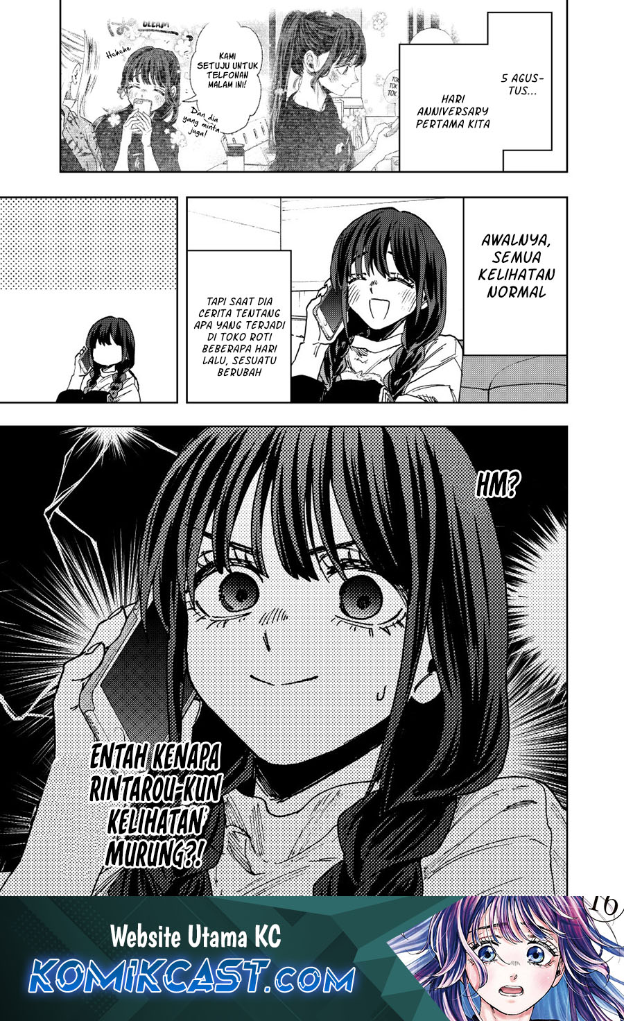 Komik Kaoru Hana wa Rin to Saku Chapter 150 gambar 1