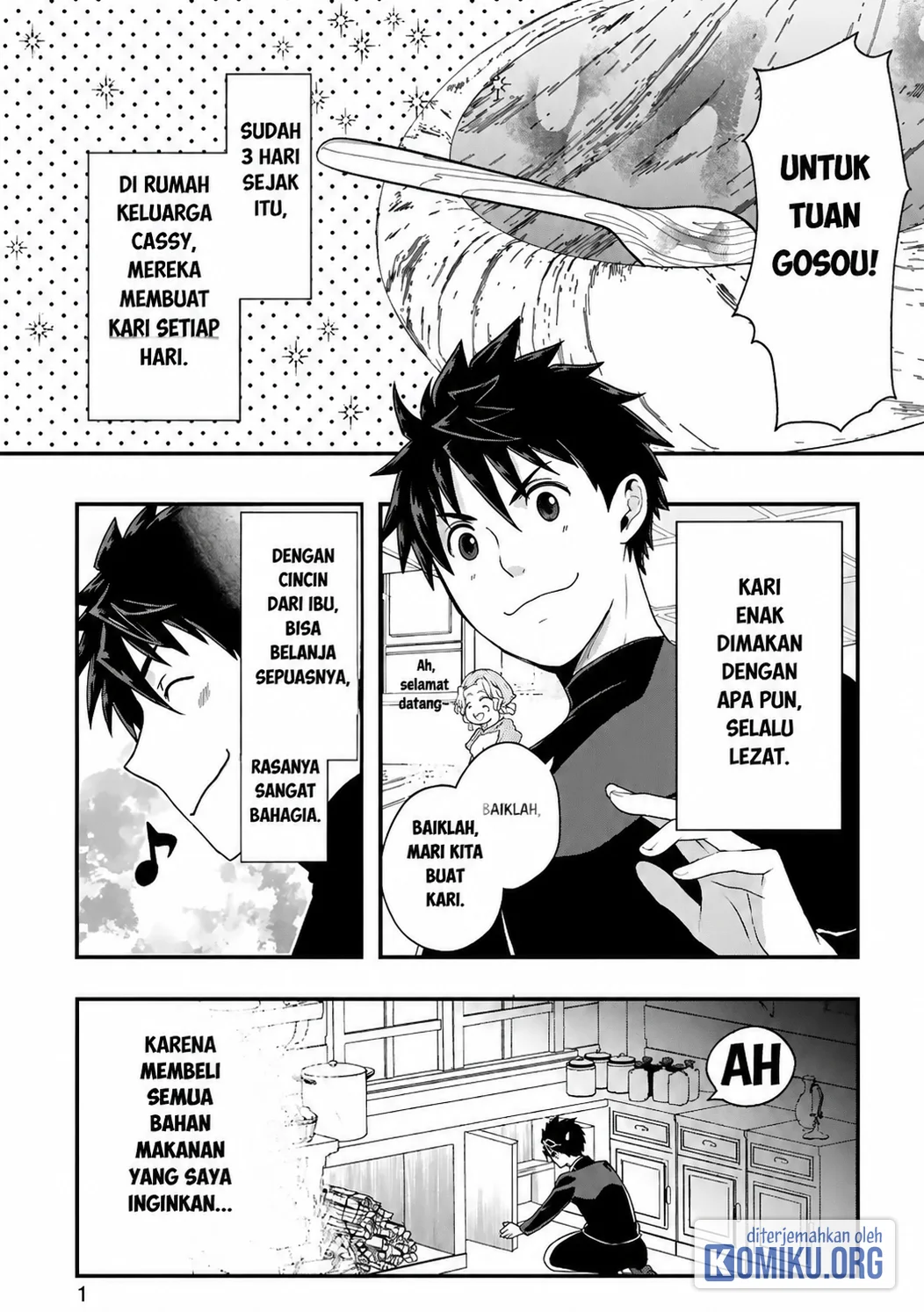 Komik Kare wo Tabete Level Up! Chapter 2 gambar 1