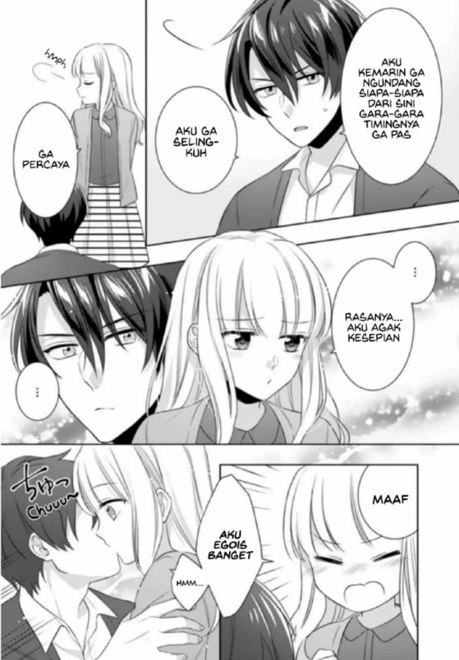 Manga Kekkon made Ecchi wa Kinshi!?: Nengan no Shoya o Mukaeta Futari no Ohanashi. Chapter 3 gambar 2