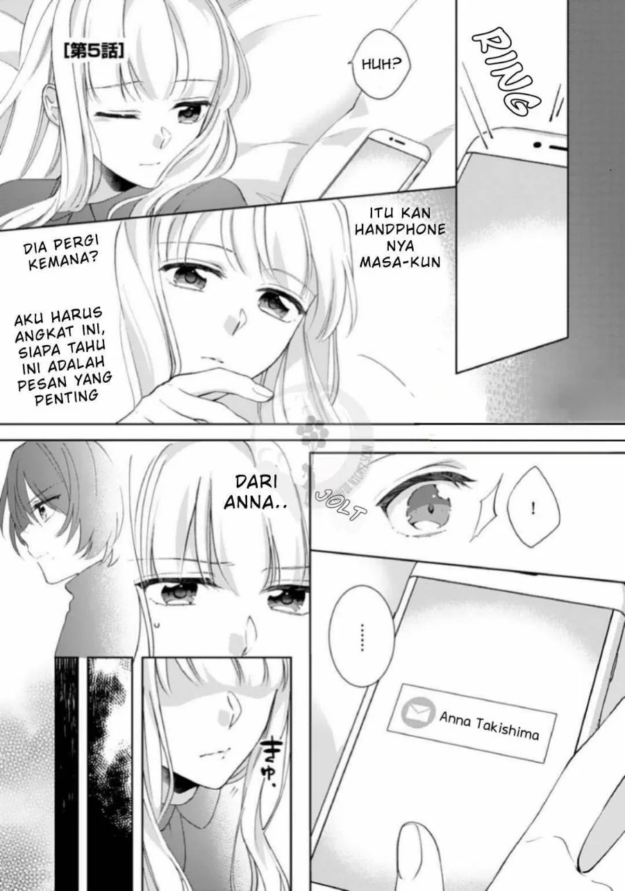 Manga Kekkon made Ecchi wa Kinshi!?: Nengan no Shoya o Mukaeta Futari no Ohanashi. Chapter 5 gambar 2