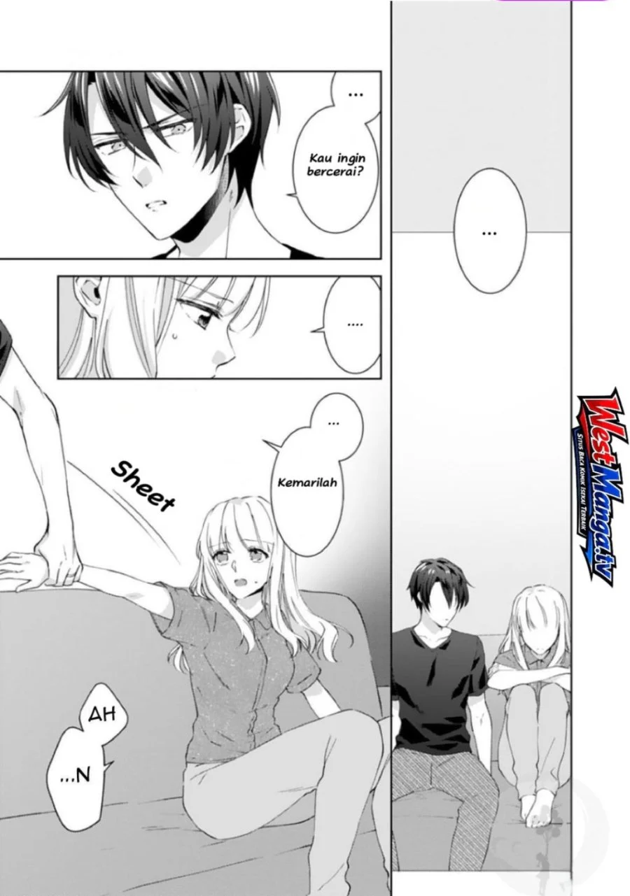 Manga Kekkon made Ecchi wa Kinshi!?: Nengan no Shoya o Mukaeta Futari no Ohanashi. Chapter 6 gambar 2
