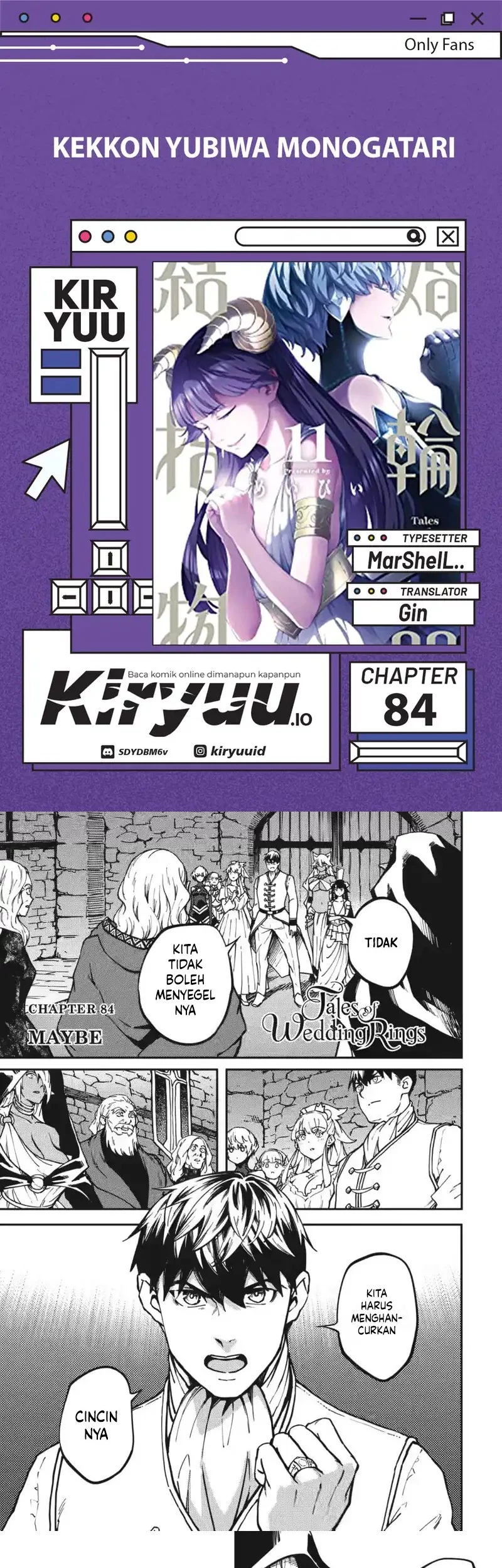 Komik Kekkon Yubiwa Monogatari Chapter 84 gambar 1
