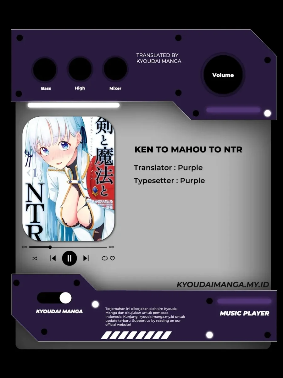 Komik Ken to Mahou to NTR Chapter 15 gambar 1