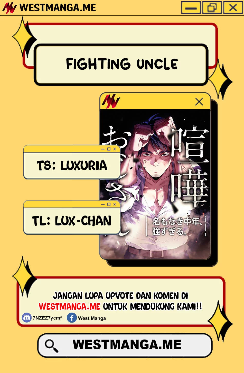 Komik Kenka Oji-san – Namo Naki Chuunen, Tsuyo Sugiru (Fighting Uncle) Chapter 15 gambar 1