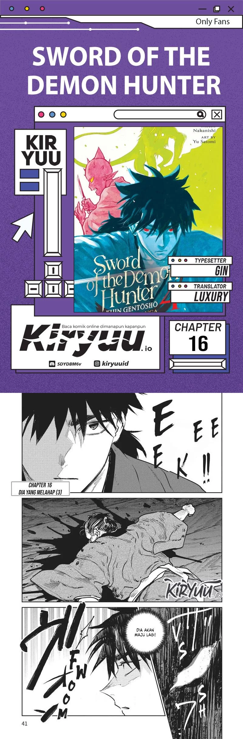 Komik Kijin Gentoushou Chapter 16 gambar 1
