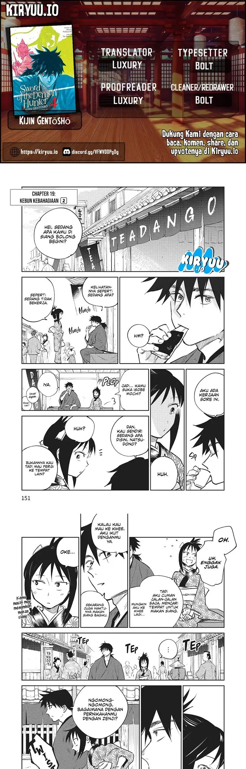 Komik Kijin Gentoushou Chapter 19 gambar 1
