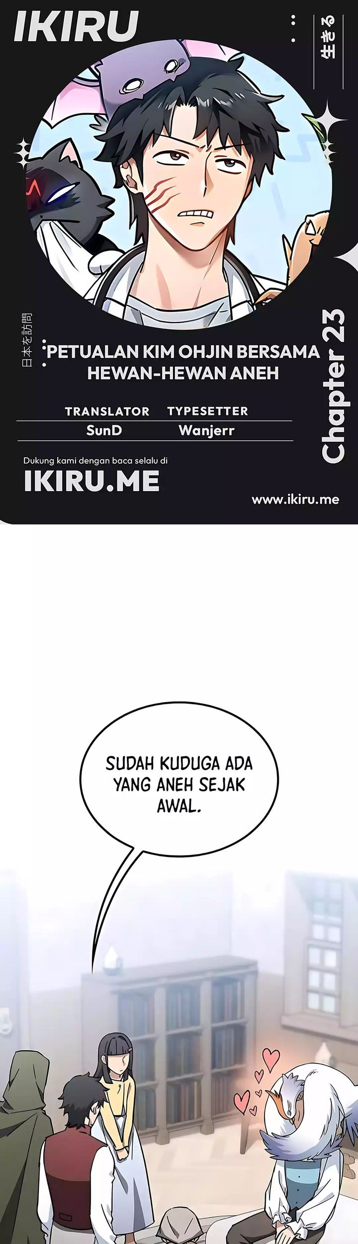 Komik Kim Ohjin’s Adventures With Strange Animals Chapter 23 gambar 1
