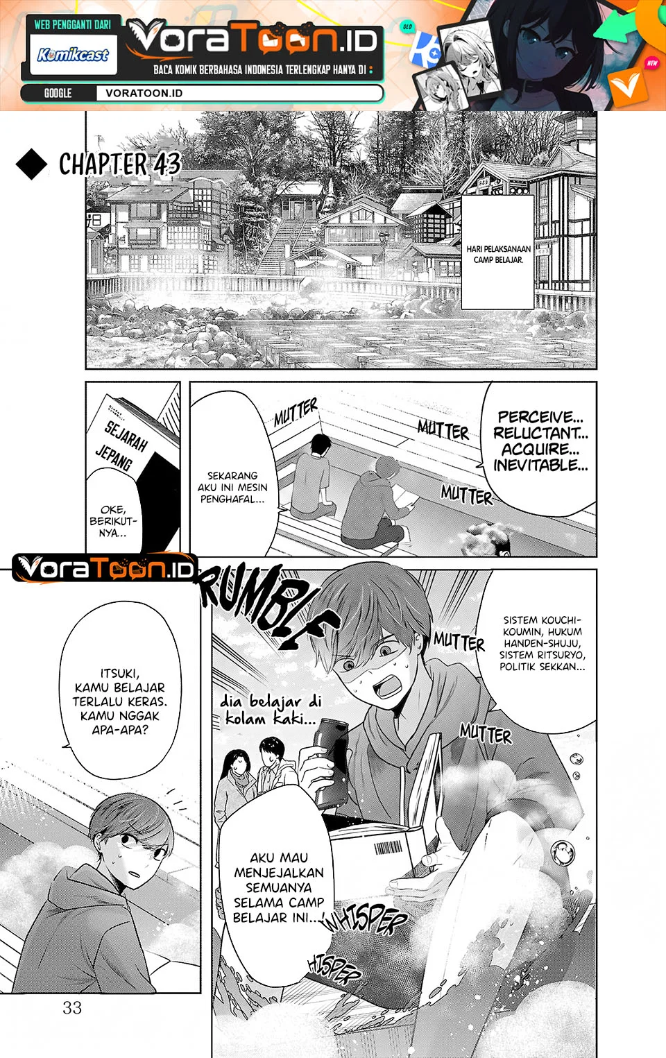 Manga Kimi ni Koisuru Sanshimai Chapter 43 gambar 2