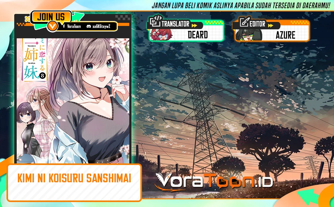 Komik Kimi ni Koisuru Sanshimai Chapter 44 gambar 1