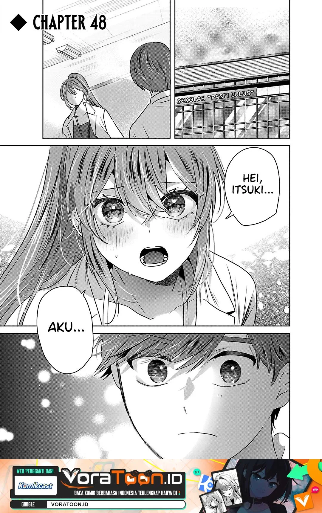 Manga Kimi ni Koisuru Sanshimai Chapter 48 gambar 2