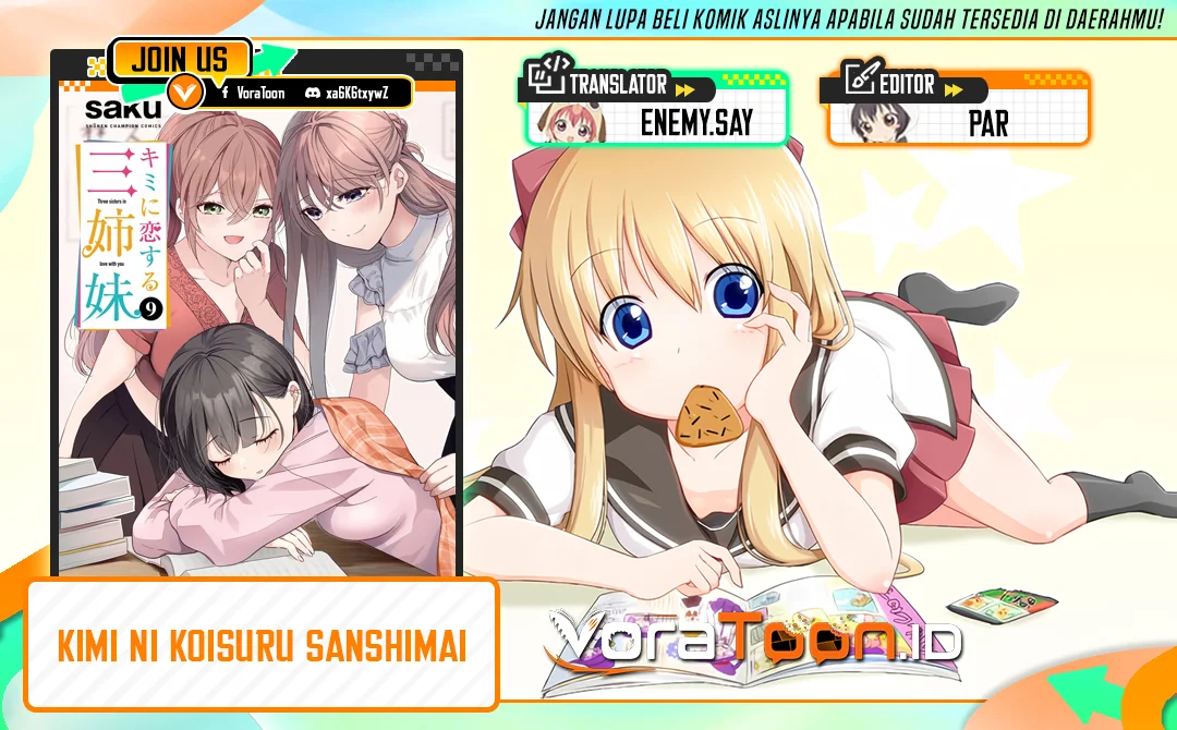 Komik Kimi ni Koisuru Sanshimai Chapter 72 gambar 1