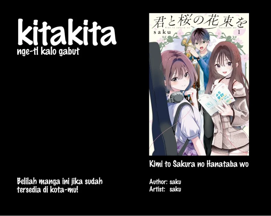 Komik Kimi to Sakura no Hanataba wo - Denshi Gentei Egaki Oroshi Tokuten-tsuki Chapter 8 gambar 1