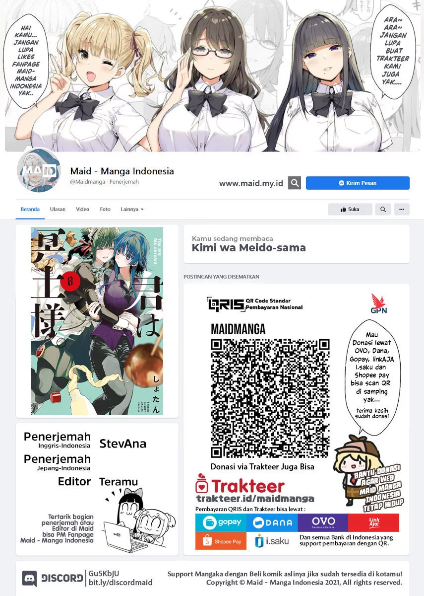 Manga Kimi wa Meido-sama Chapter 43 gambar 2