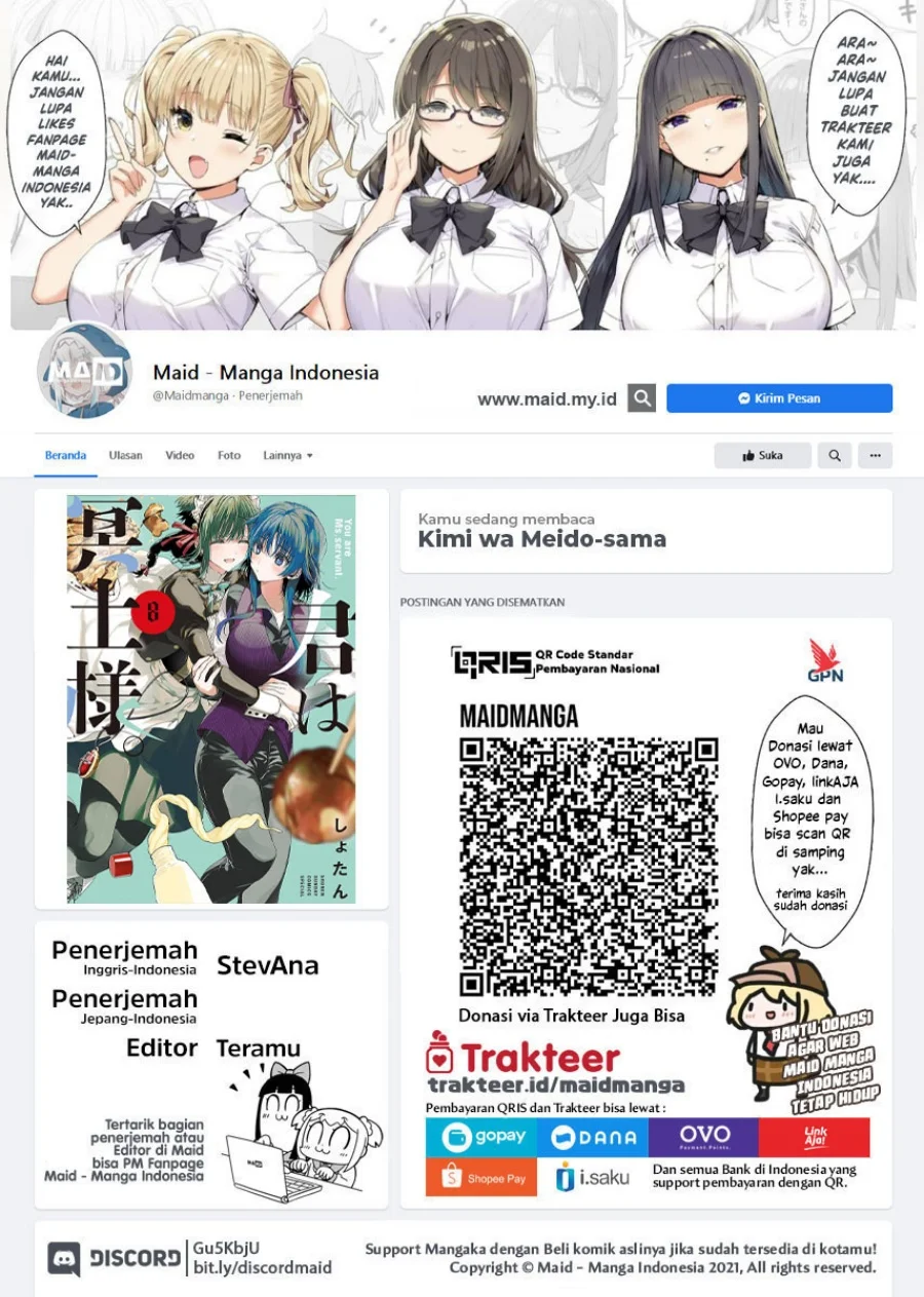 Manga Kimi wa Meido-sama Chapter 44 gambar 2