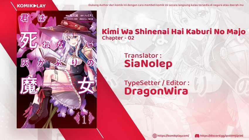 Manga Kimi wa Shinenai Hai Kaburi no Majo Chapter 2 gambar 2