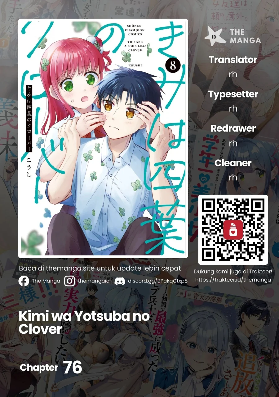 Komik Kimi wa Yotsuba no Clover Chapter 76 gambar 1