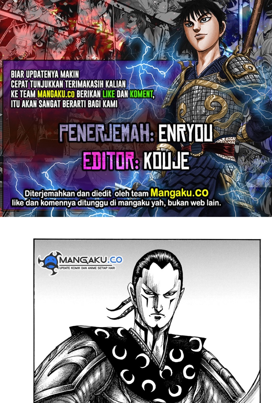 Komik Kingdom Chapter 828 gambar 1
