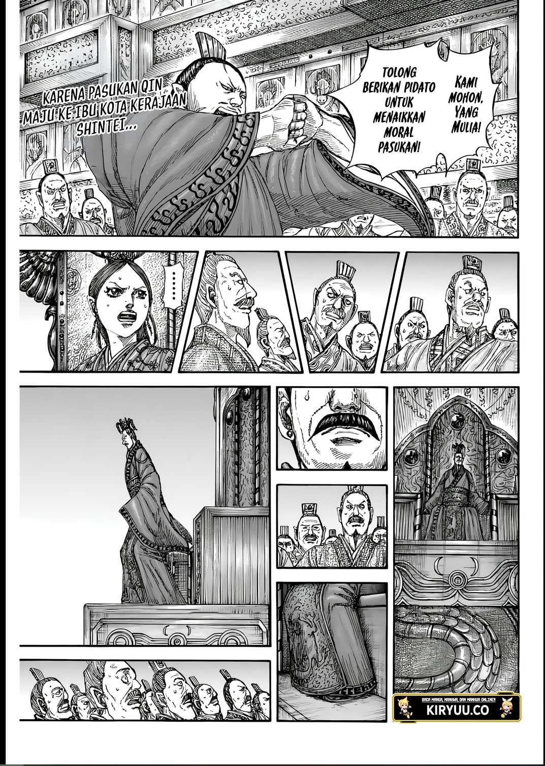 Komik Kingdom Chapter 835 gambar 1