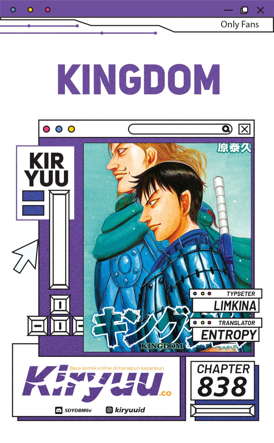 Komik Kingdom Chapter 838 gambar 1