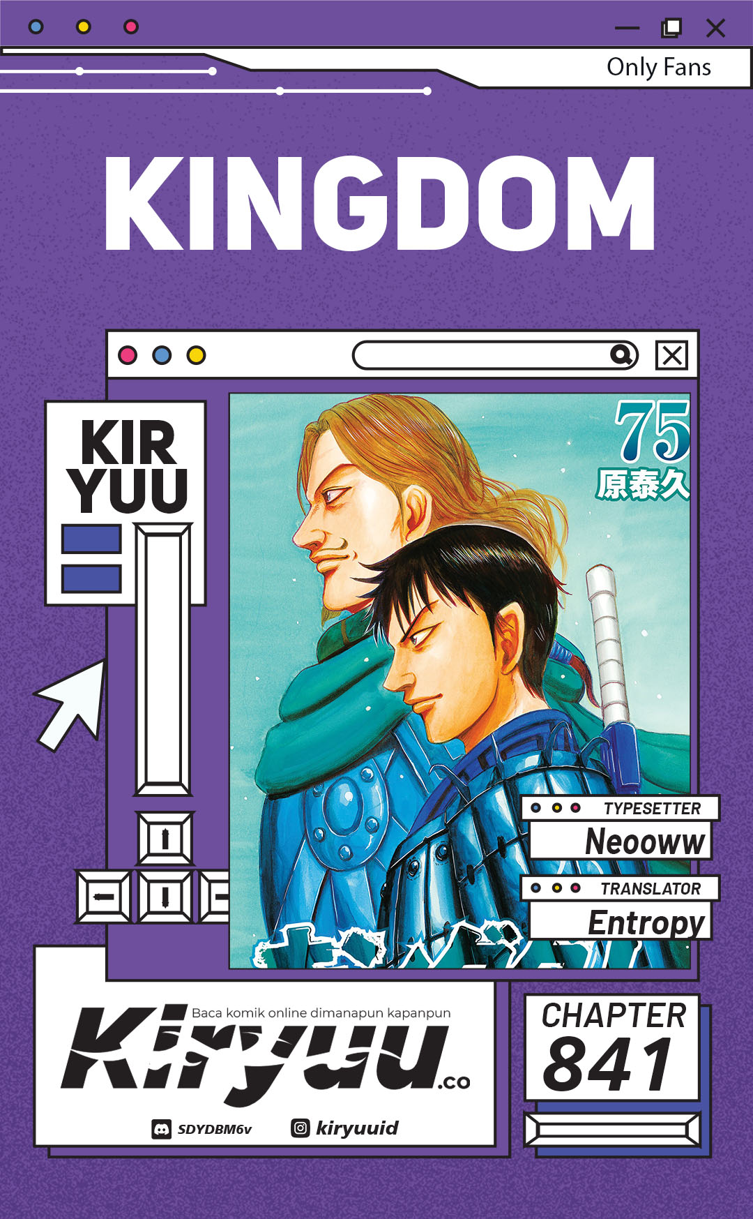 Komik Kingdom Chapter 841 gambar 1