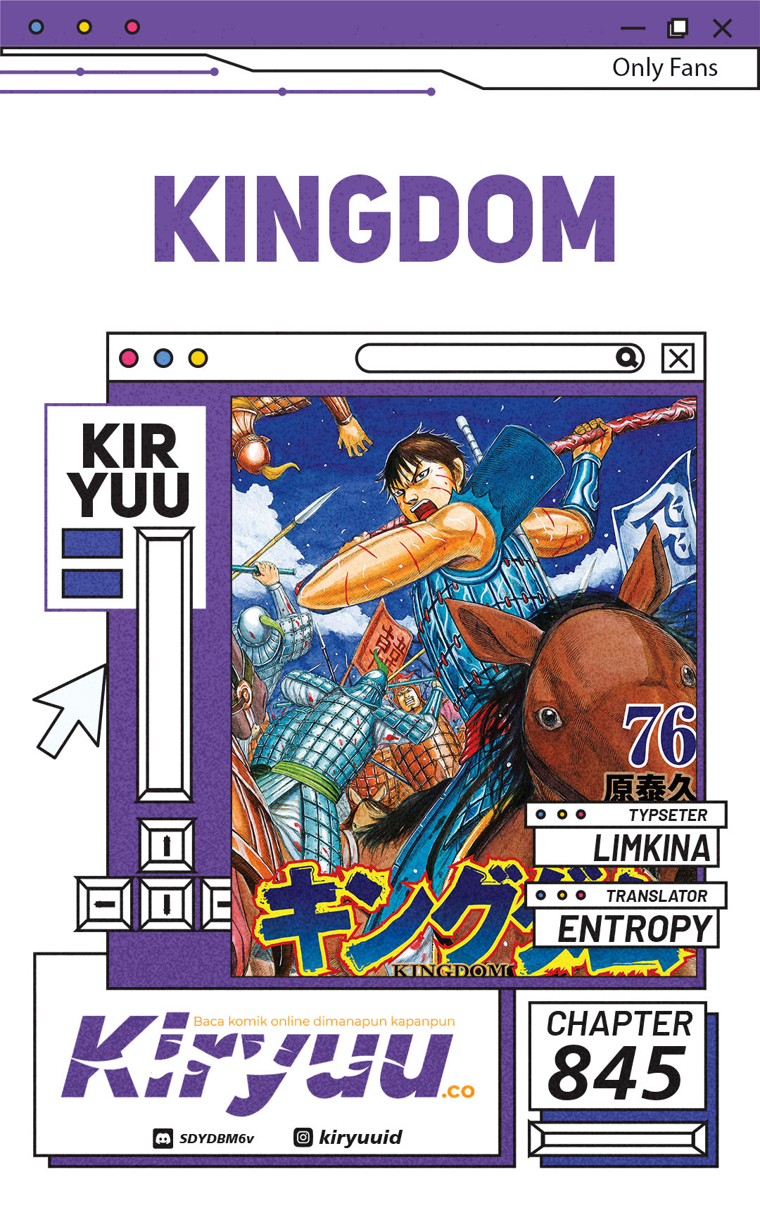Komik Kingdom Chapter 845 gambar 1