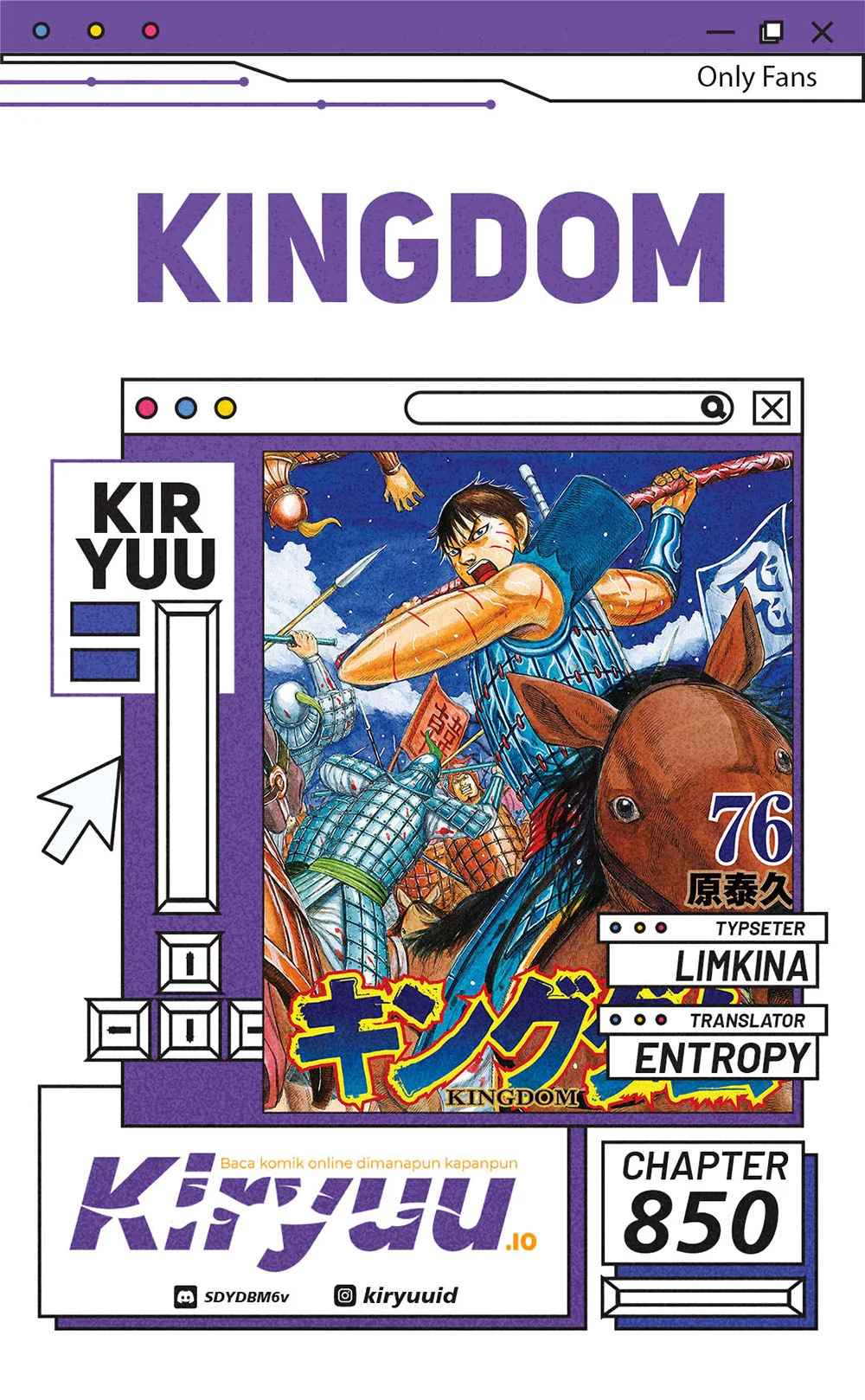 Komik Kingdom Chapter 853 gambar 1