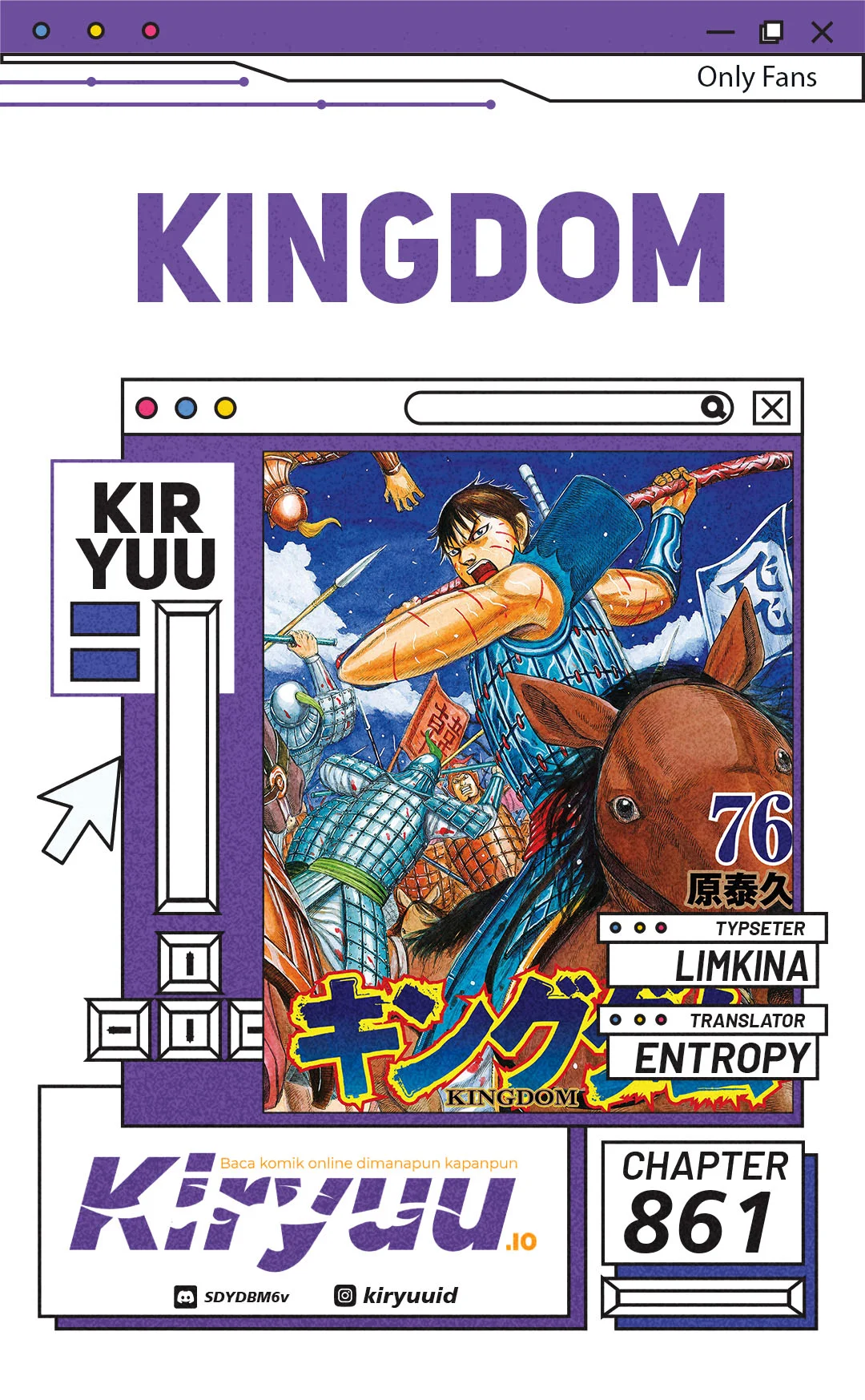 Komik Kingdom Chapter 861 gambar 1