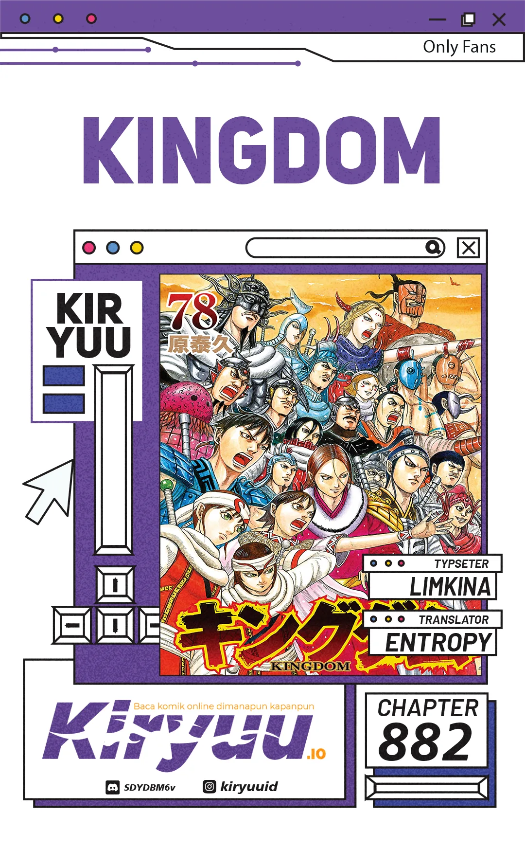 Komik Kingdom Chapter 882 gambar 1