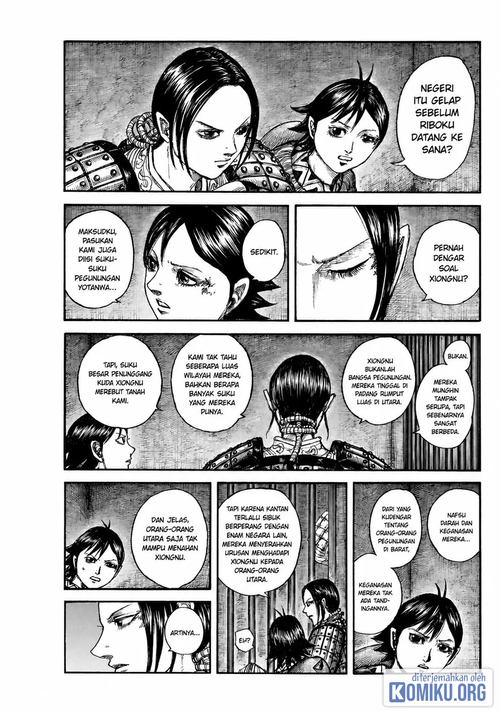 Manga Kingdom Chapter 889 gambar 2