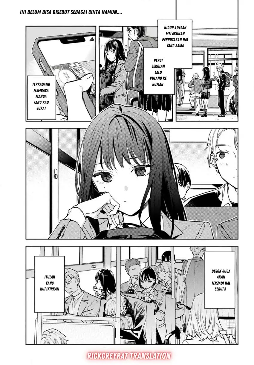 Manga Koi to Yobu ni wa Sasayaka desu ga Chapter 1 gambar 2