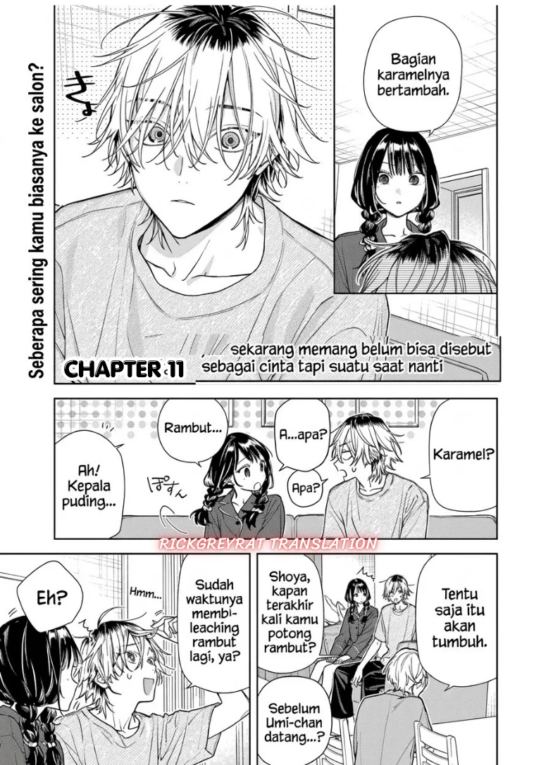 Manga Koi to Yobu ni wa Sasayaka desu ga Chapter 11 gambar 2
