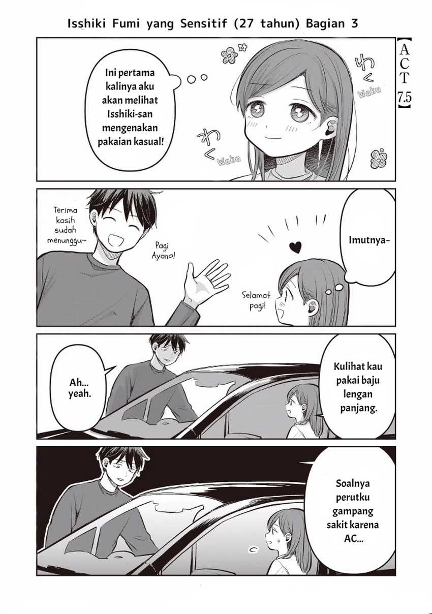 Komik Koibumi to 13-sai no Joyuu Chapter 7.5 gambar 1