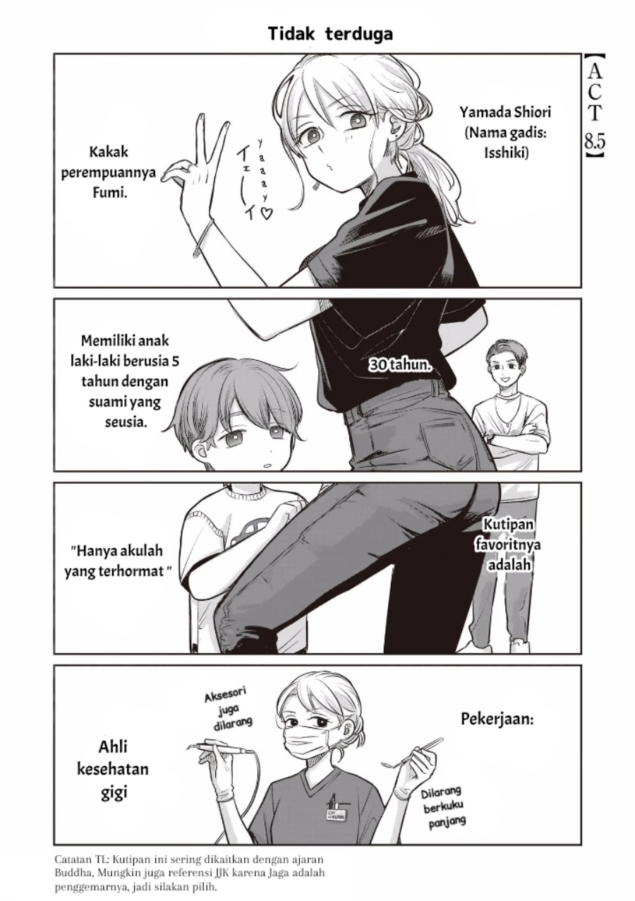 Komik Koibumi to 13-sai no Joyuu Chapter 8.5 gambar 1