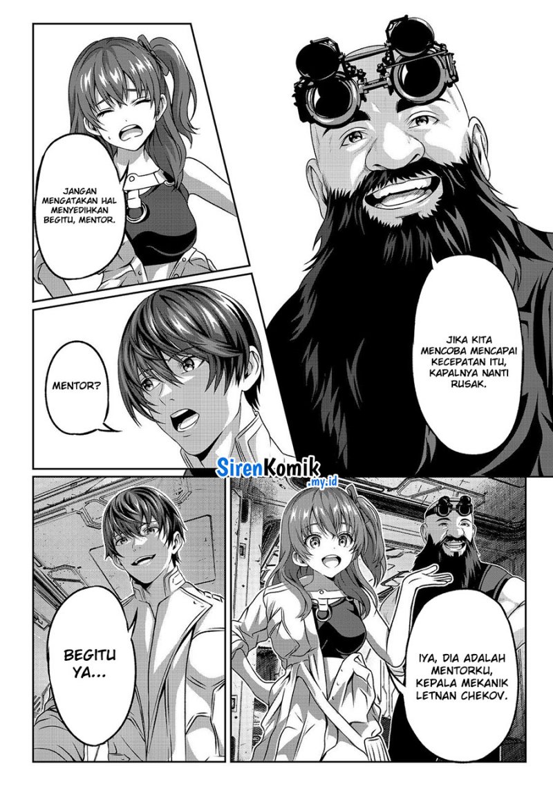 “Koko wa Makasete Sakini Ike!” wo shitai Shinitagari no Nozomanu Uchuu Gekokujou Chapter 3 - Halaman 17