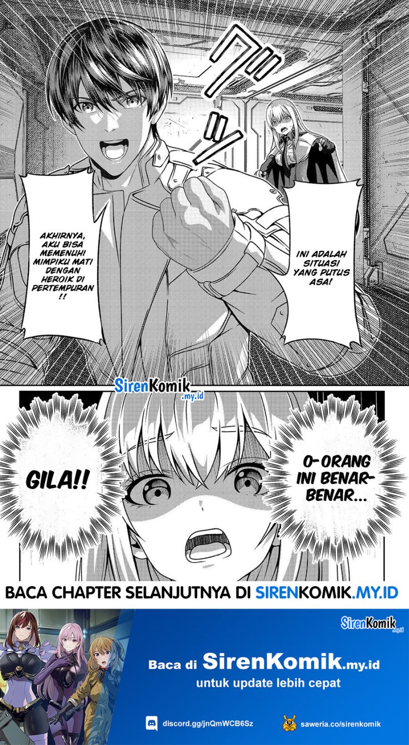 “Koko wa Makasete Sakini Ike!” wo shitai Shinitagari no Nozomanu Uchuu Gekokujou Chapter 3 - Halaman 36