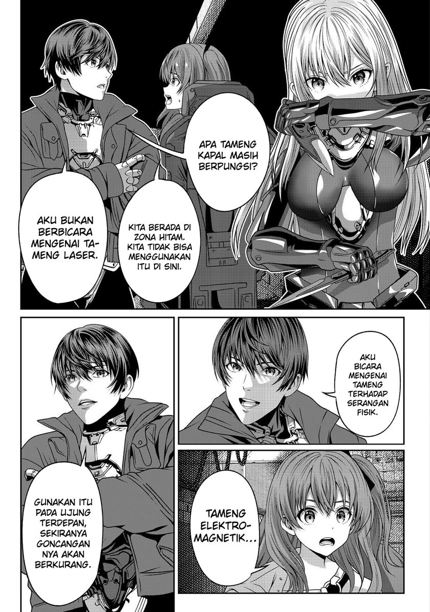 “Koko wa Makasete Sakini Ike!” wo shitai Shinitagari no Nozomanu Uchuu Gekokujou Chapter 4 - Halaman 36