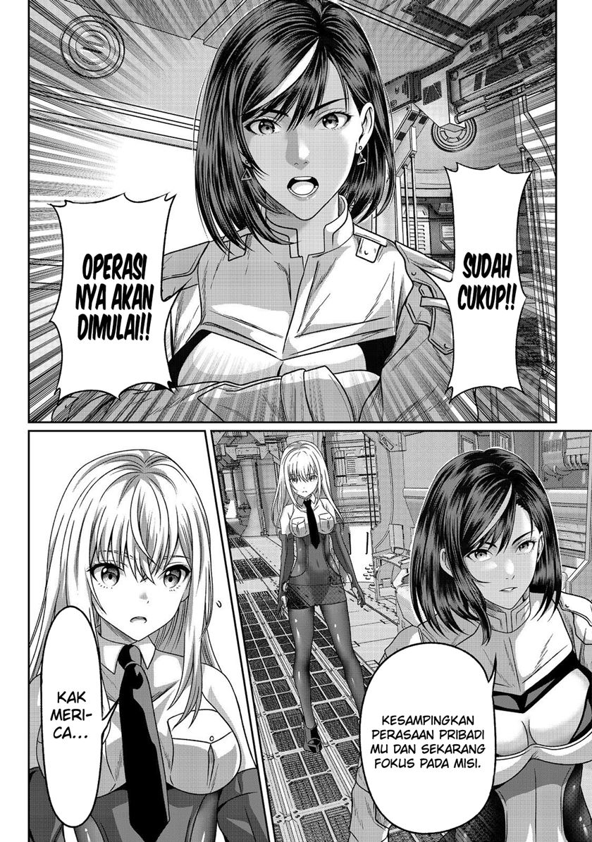 “Koko wa Makasete Sakini Ike!” wo shitai Shinitagari no Nozomanu Uchuu Gekokujou Chapter 4 - Halaman 4