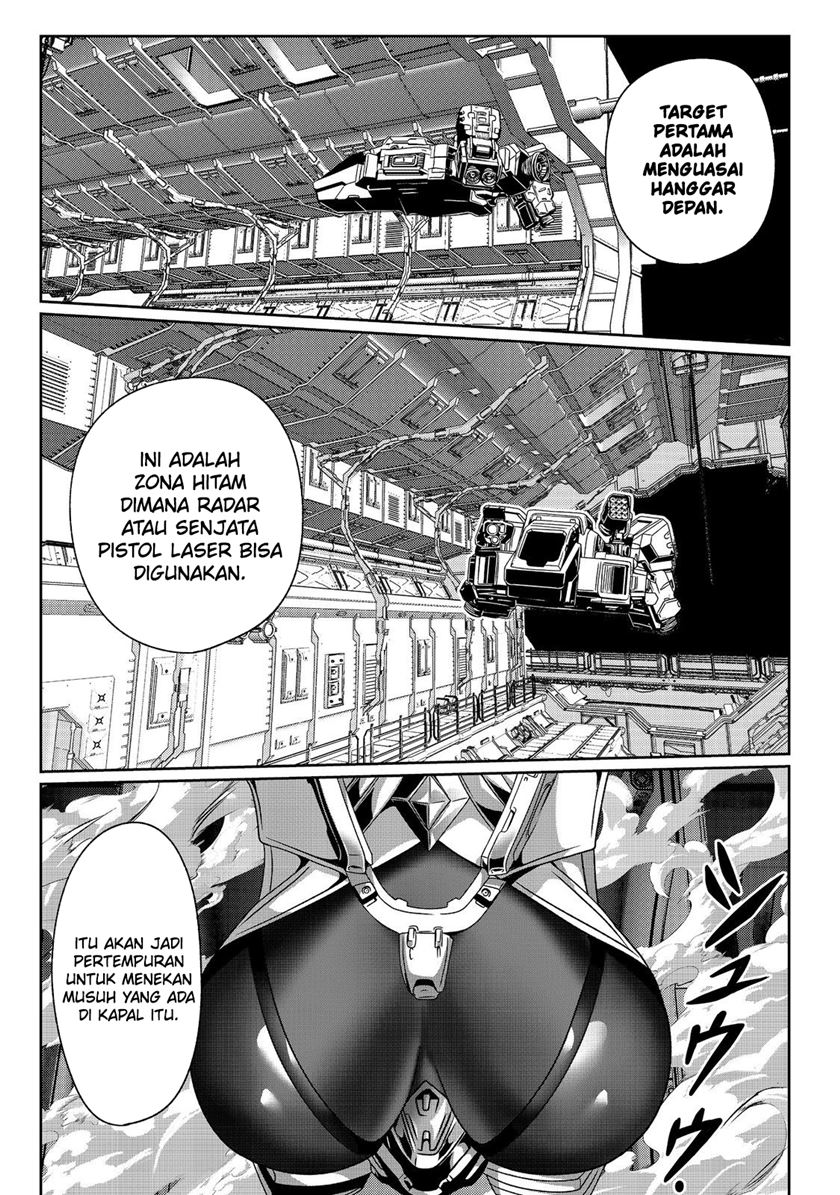 “Koko wa Makasete Sakini Ike!” wo shitai Shinitagari no Nozomanu Uchuu Gekokujou Chapter 4 - Halaman 8