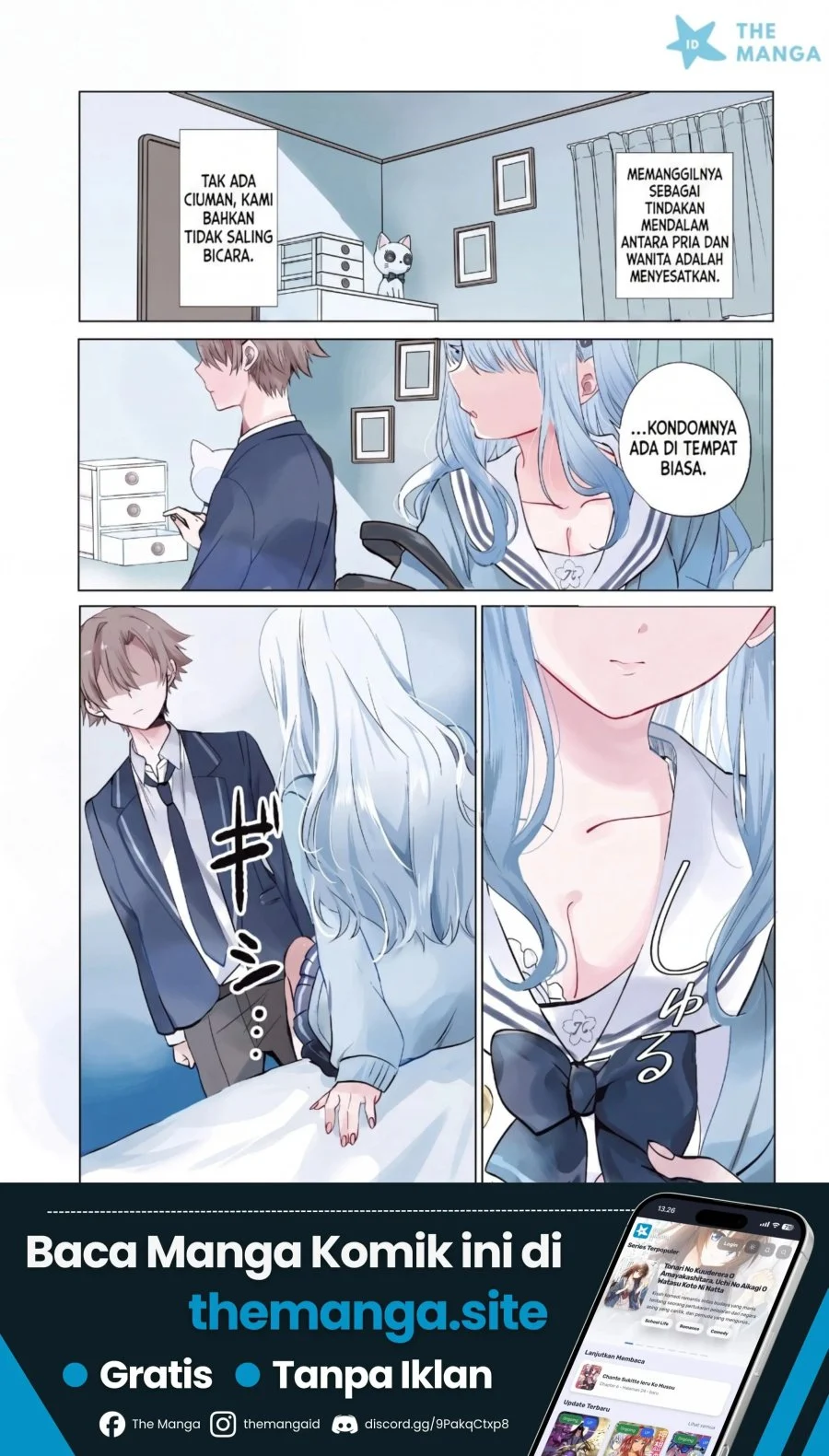 Manga Kokou na Kanojo to, Kanojo no Heya de Shiteru Koto Chapter 1 gambar 2