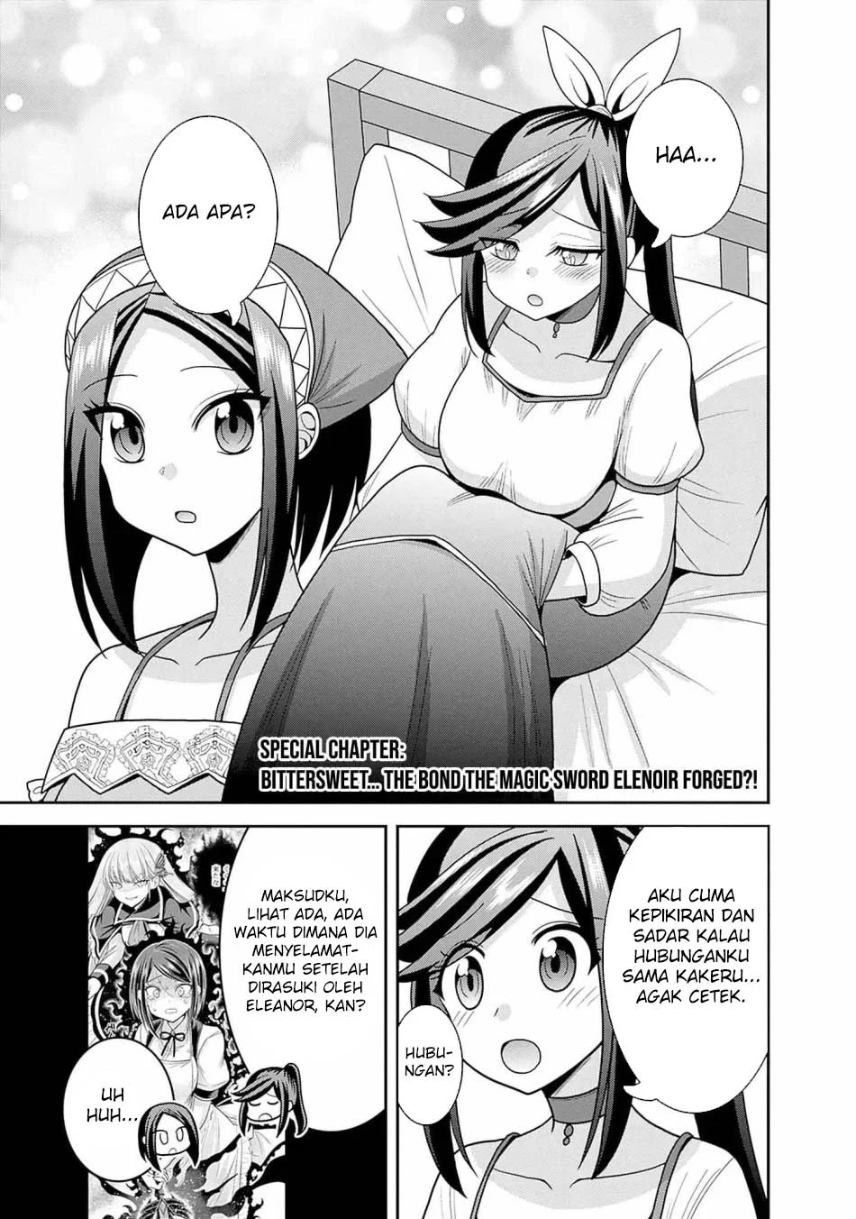 Komik Kujibiki Tokushou: Musou Harem-ken Chapter 54.5 gambar 1