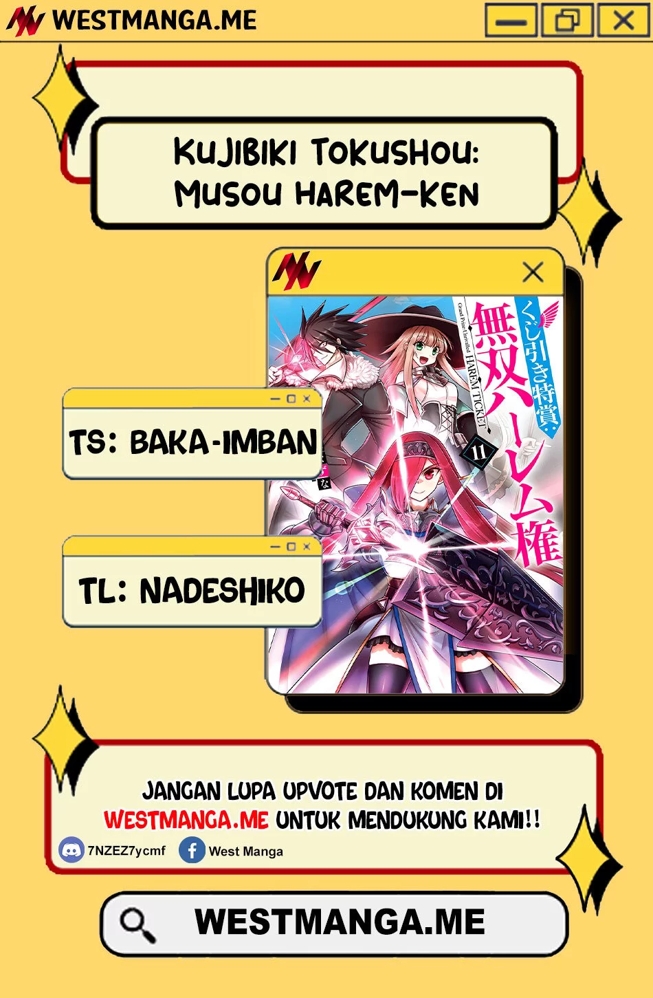 Manga Kujibiki Tokushou: Musou Harem-ken Chapter 54 gambar 2